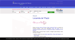 Desktop Screenshot of locandadepazzi.it